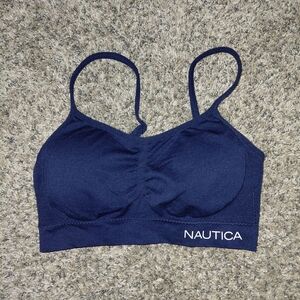 Nautica| Dark Blue Padded Sports Bra